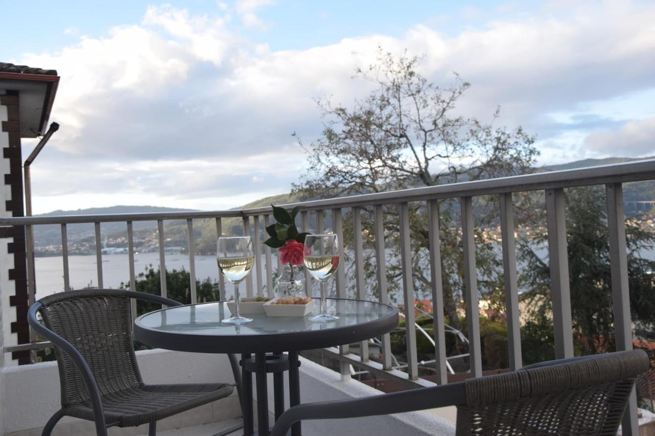 Villa Casa En Chapela, Con Vistas A La Ria De Vigo Exterior foto